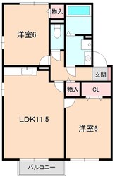 バンブーエの物件間取画像